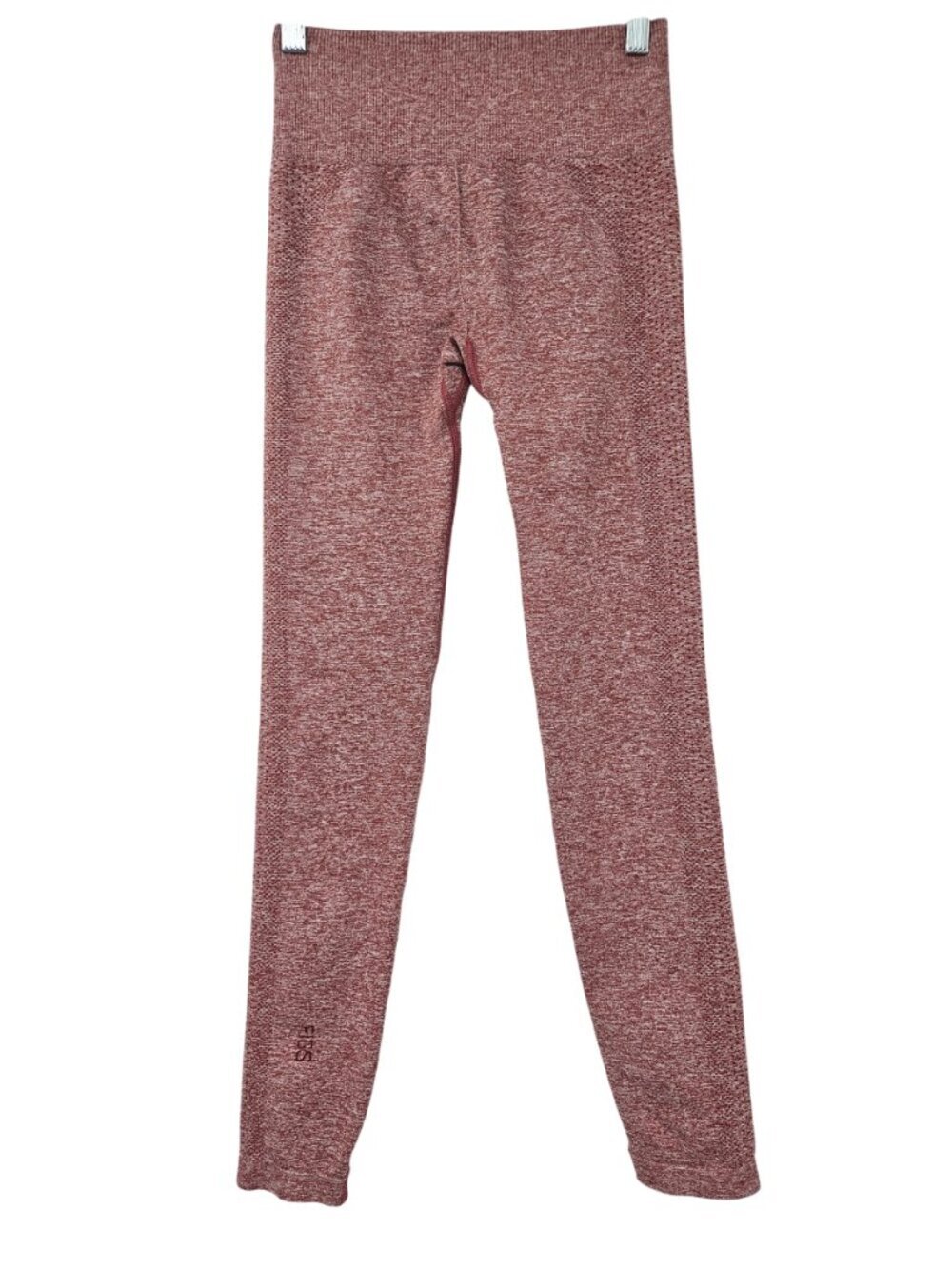 FIGS Seamless Leggings Heathered Red Women's Size S High Rise Activewear Yoga